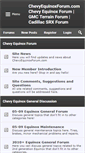 Mobile Screenshot of chevyequinoxforum.com
